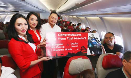 Thai AirAsia X launches flights to Japan