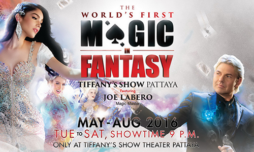 Tiffany’s Show Pattaya launches world’s first magical cabaret