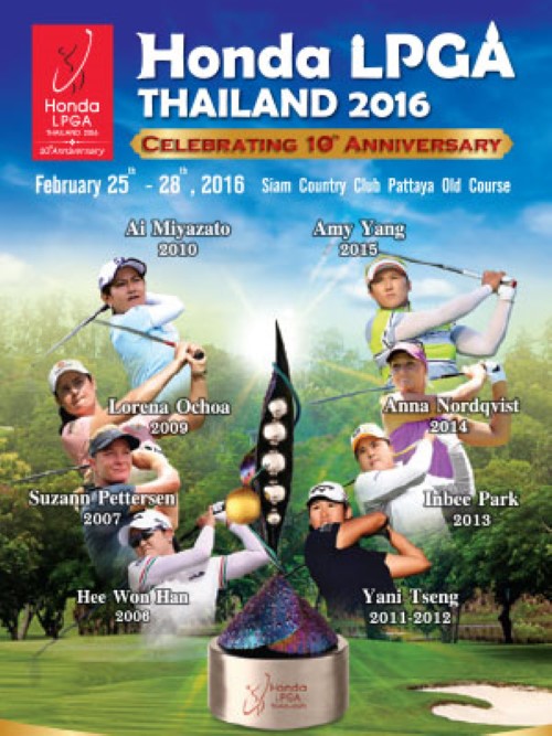 70 female golfers to compete in Honda LPGA Thailand 2017