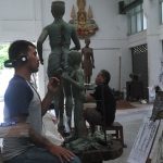 Appreciate the artisans of Bang Sai Royal Folk Arts and Crafts Center in Ayutthaya_artisans at work