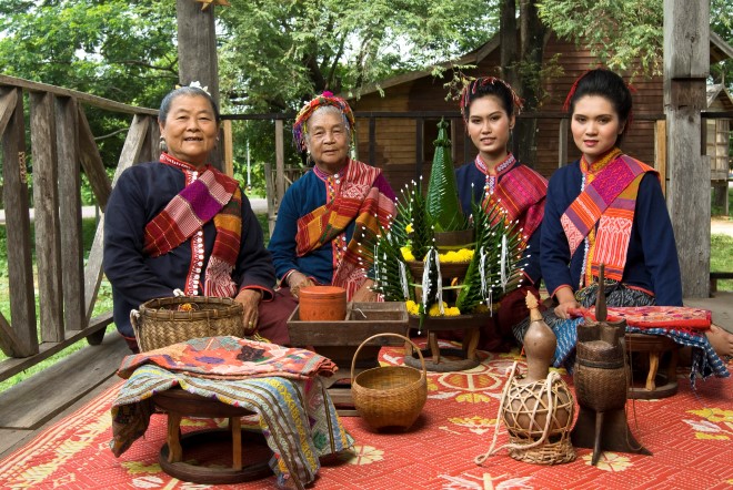 local Phu Thai ethnic group