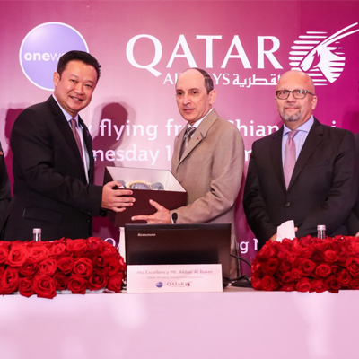 Qatar Airways opens fourth new gateway into Thailand