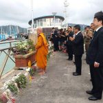Buddhist ceremony in remembrance of the victims