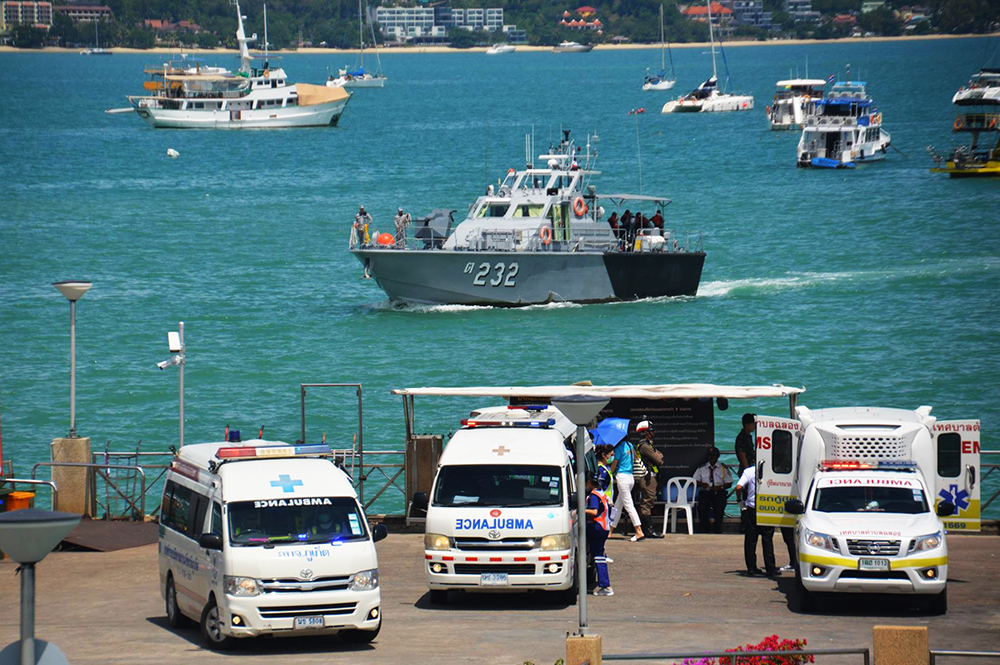 Phuket-joint maritime search and rescue exercise