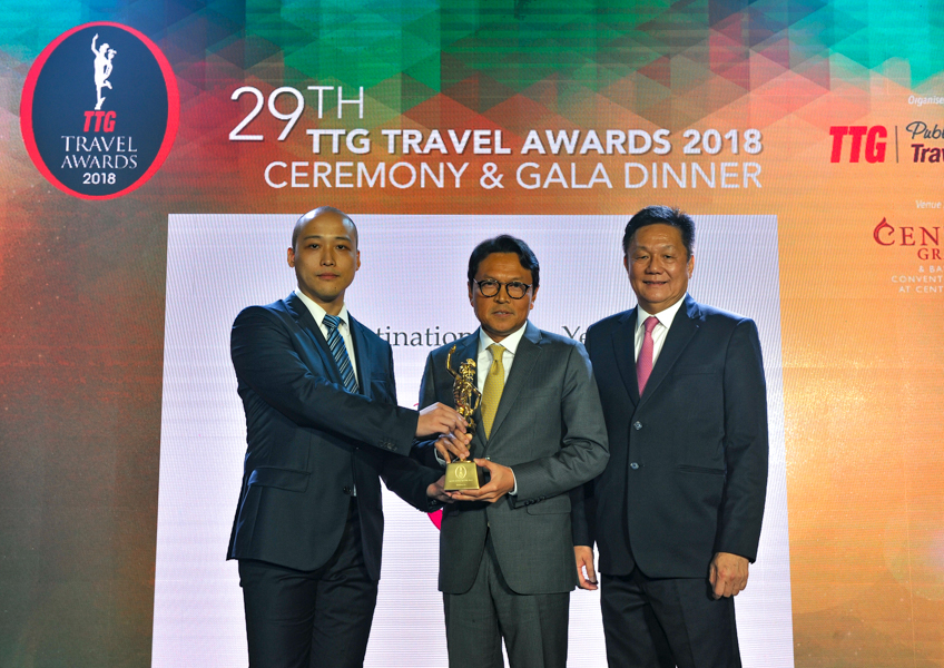 Thailand Wins TTG Asia Travel Awards 2018 Destination of the Year