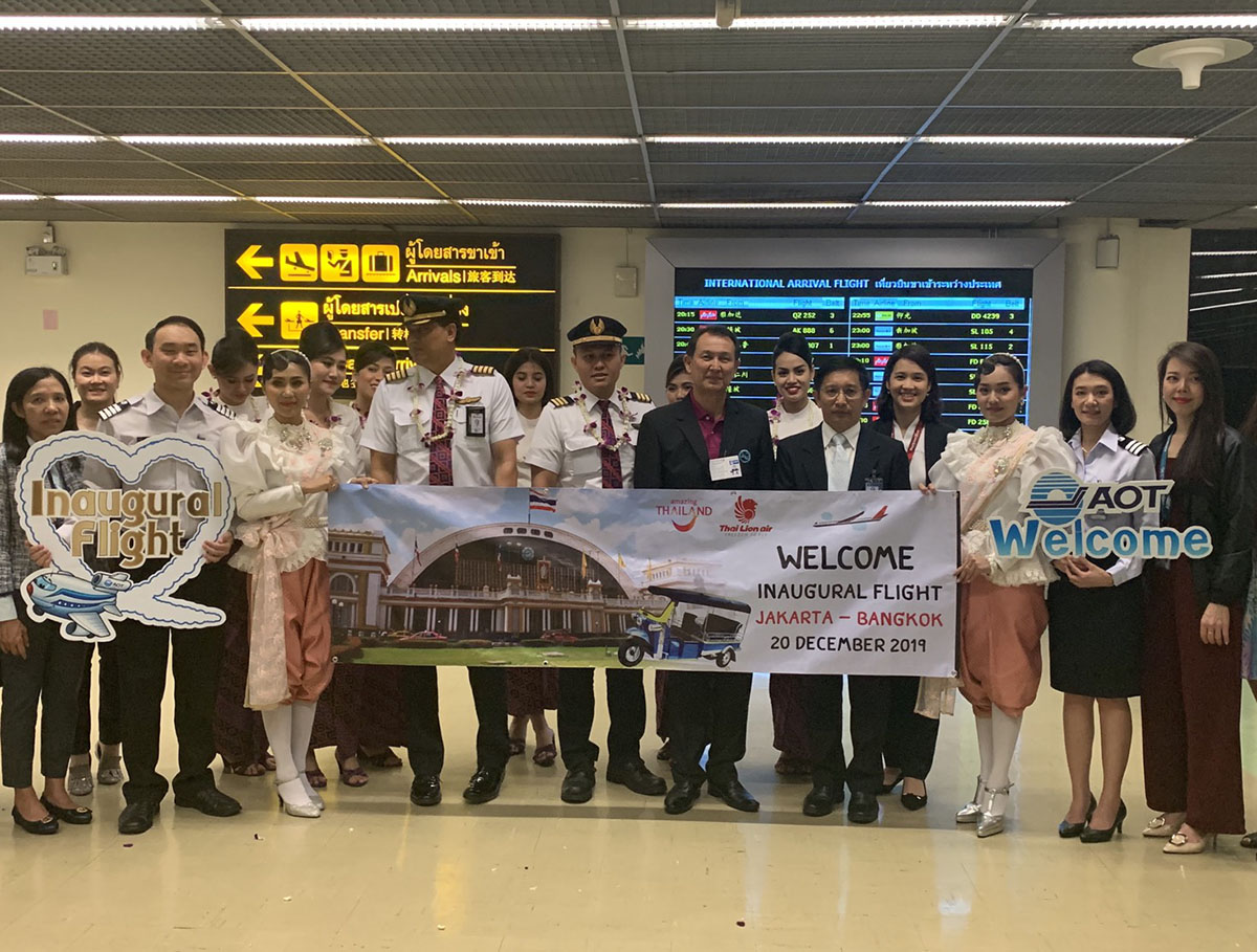 TAT welcomes Batik Air’s maiden flight on Jakarta-Bangkok route