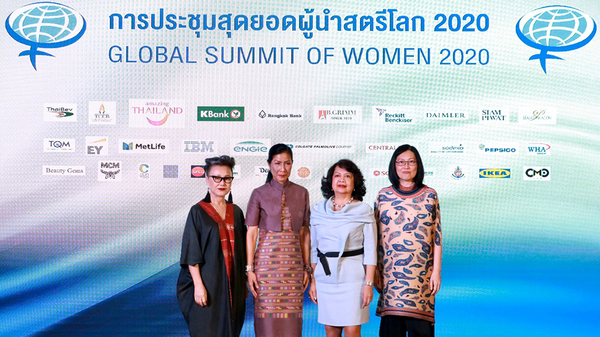 Over 1,000 female leaders expected to attend “2020 Global Summit of Women” in Bangkok