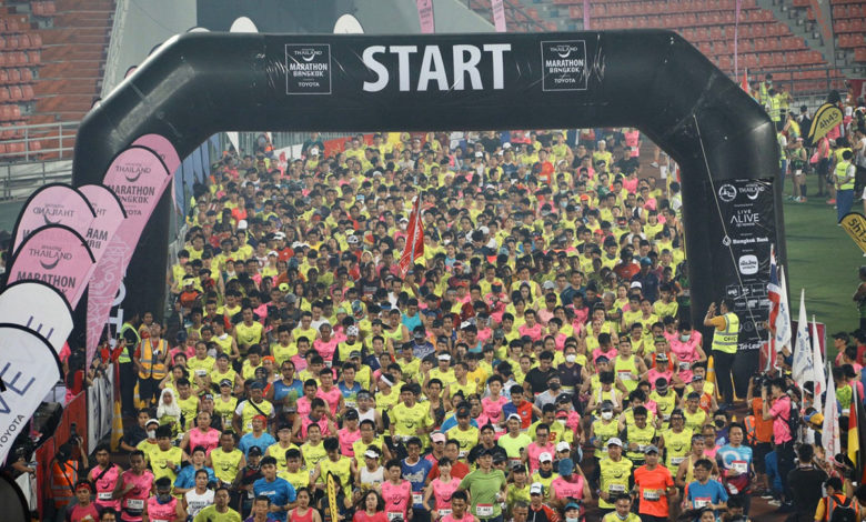 Nearly 30,000 runners joined Amazing Thailand Marathon Bangkok 2020