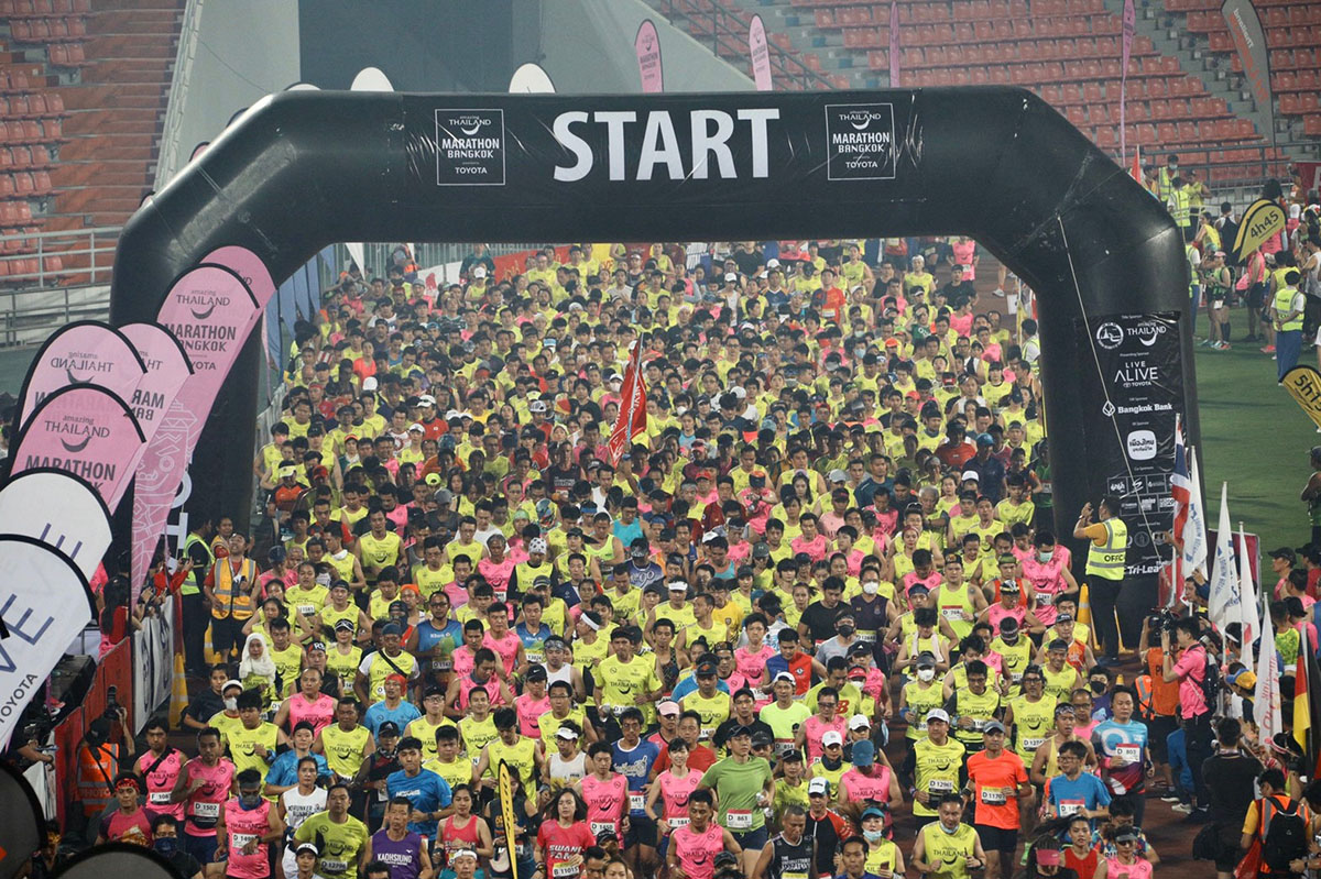 Nearly 30,000 runners joined Amazing Thailand Marathon Bangkok 2020