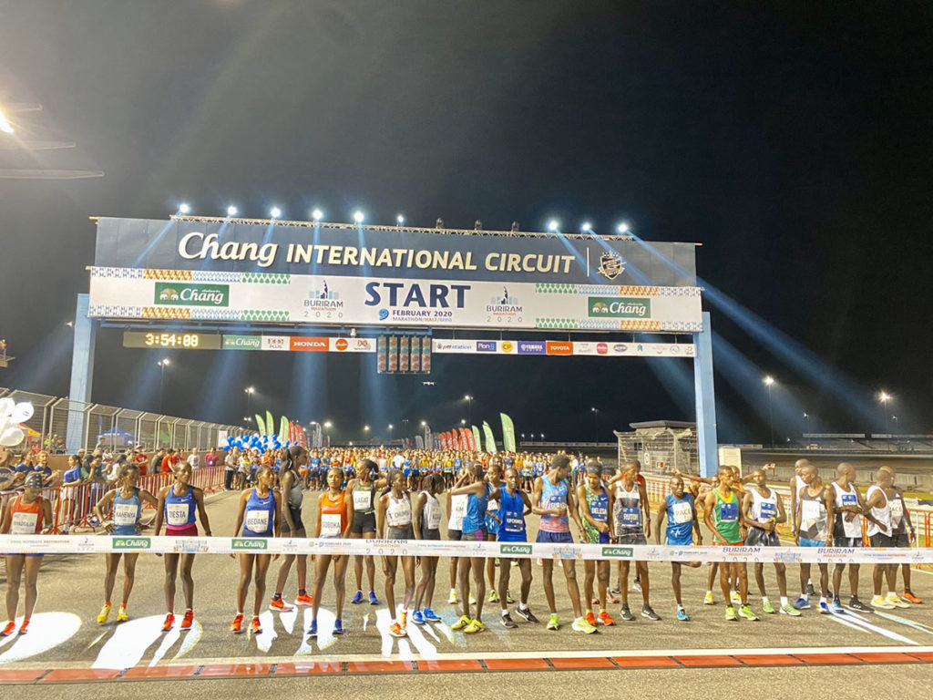more than 30,000 runners join Buriram Marathon 2020