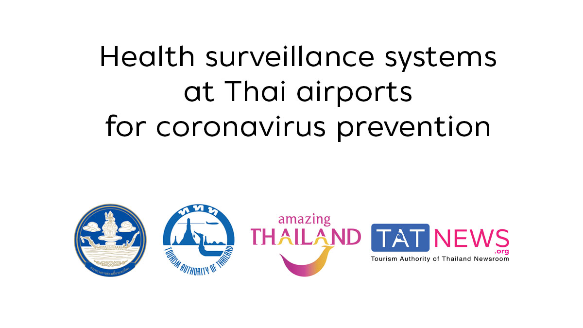 Health surveillance systems at Thai airports for coronavirus prevention