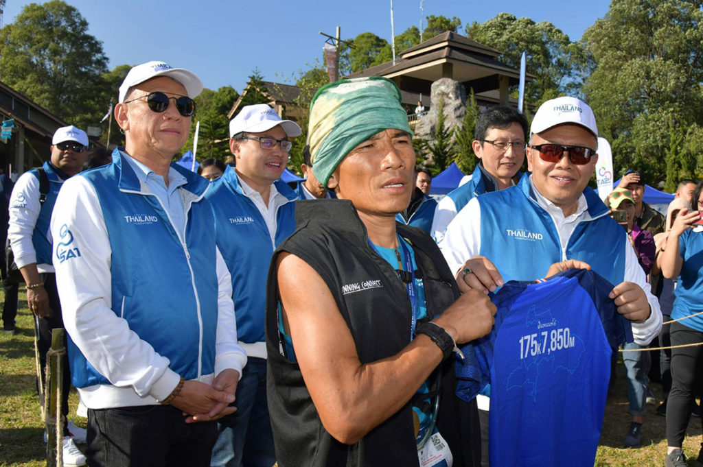 Thai tourism minister attended Ultra Trail Thailand 2020