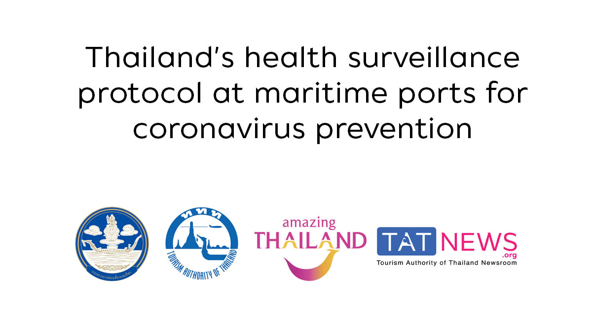 Thailand’s health surveillance protocol at maritime ports for coronavirus prevention
