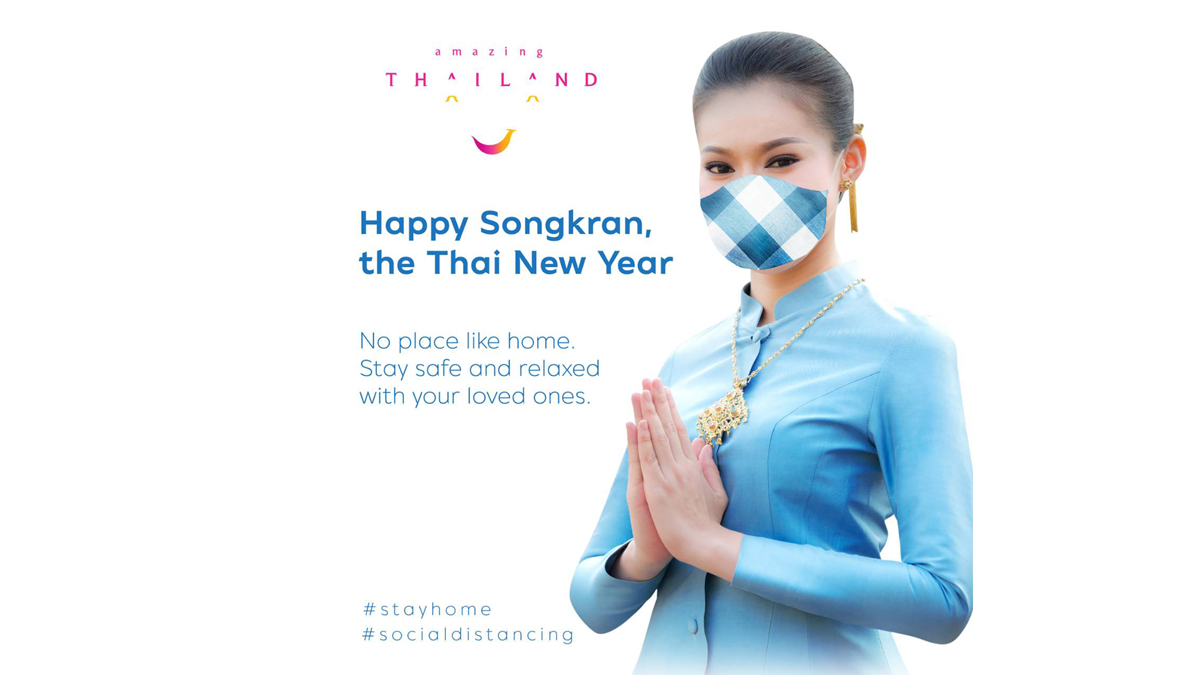 Tourism Authority of Thailand Songkran greetings 2020
