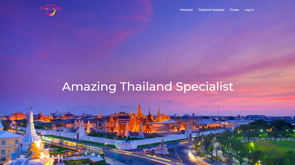 TAT Sydney Office launches online training platform “Amazing Thailand Specialist” for Oceania travel industry
