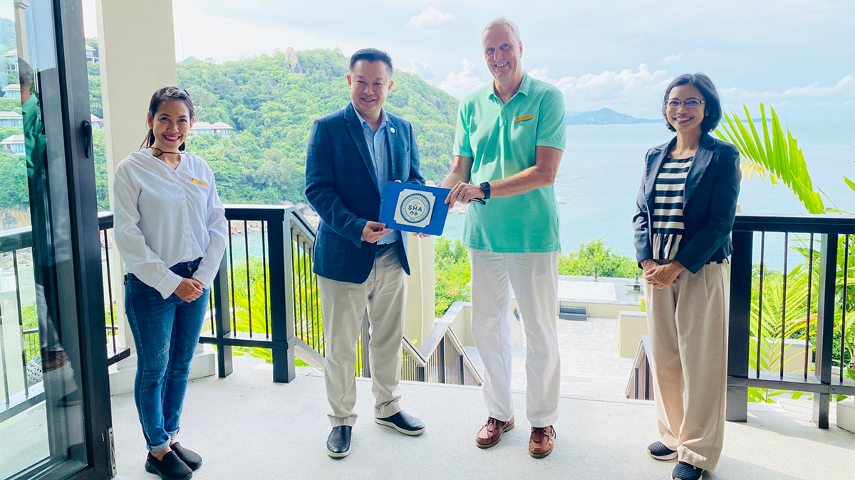 Two resorts on Ko Samui awarded Amazing Thailand SHA certificate