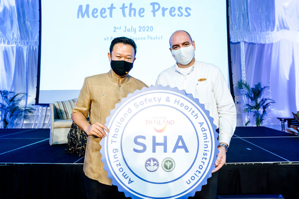 Angsana Phuket awarded Amazing Thailand SHA certificate