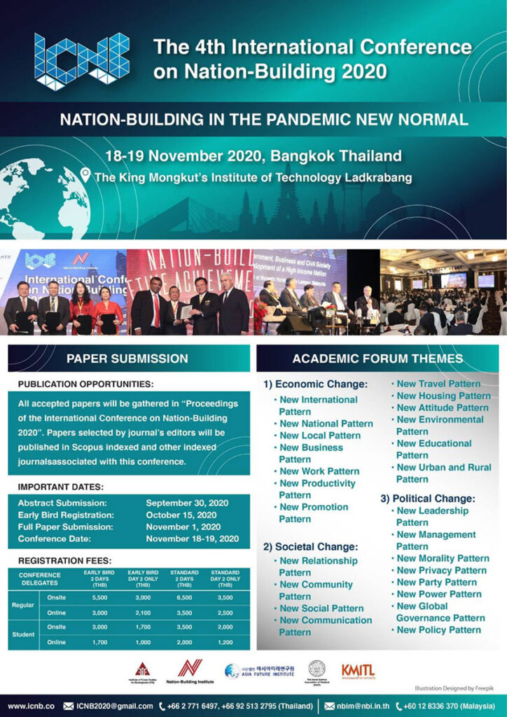 Bangkok hosts ‘International Conference on Nation-Building 2020’ with focus on the ‘new normal’