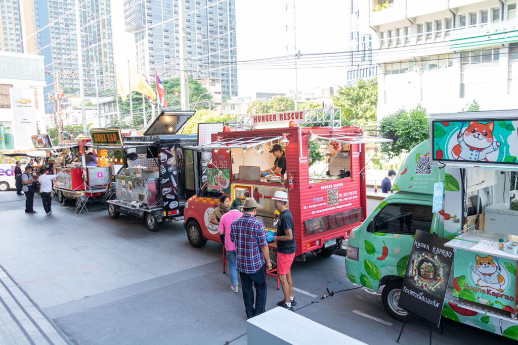 TAT promotes Thai mobile kitchens at 'All Good Food Truck' event