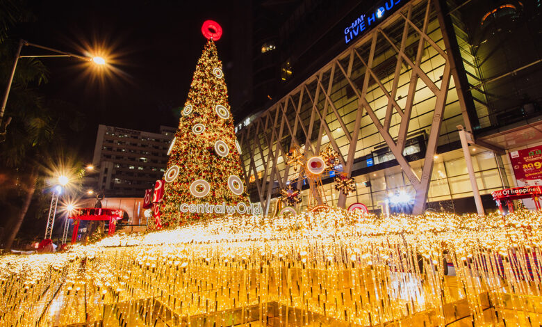 Annual Christmas lights turn Bangkok into a festive shopping and culinary wonderland