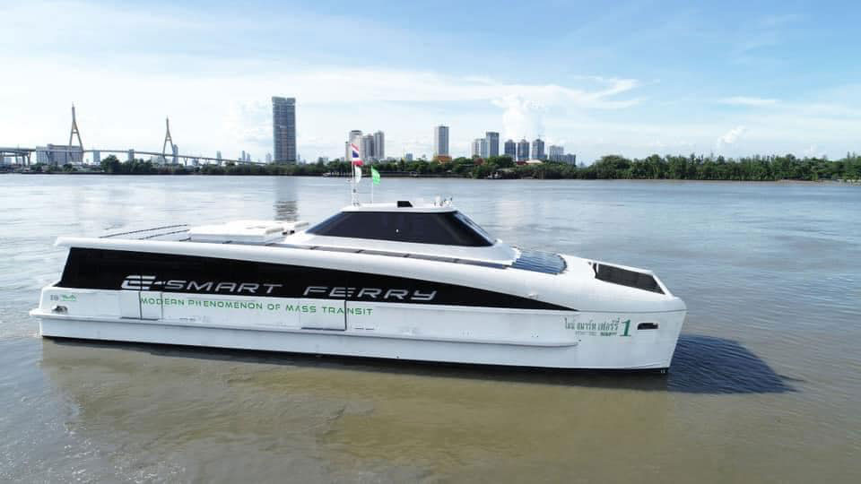 TAT welcomes new environment-friendly electric ferries on Bangkok’s Chao Phraya River