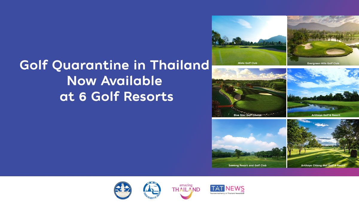 Golf quarantine in Thailand now available at six government-approved golf resorts