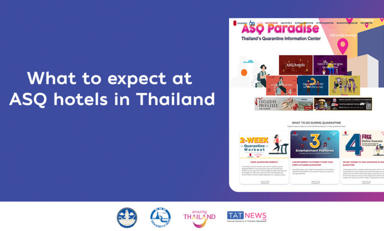 What to expect at ASQ hotels in Thailand