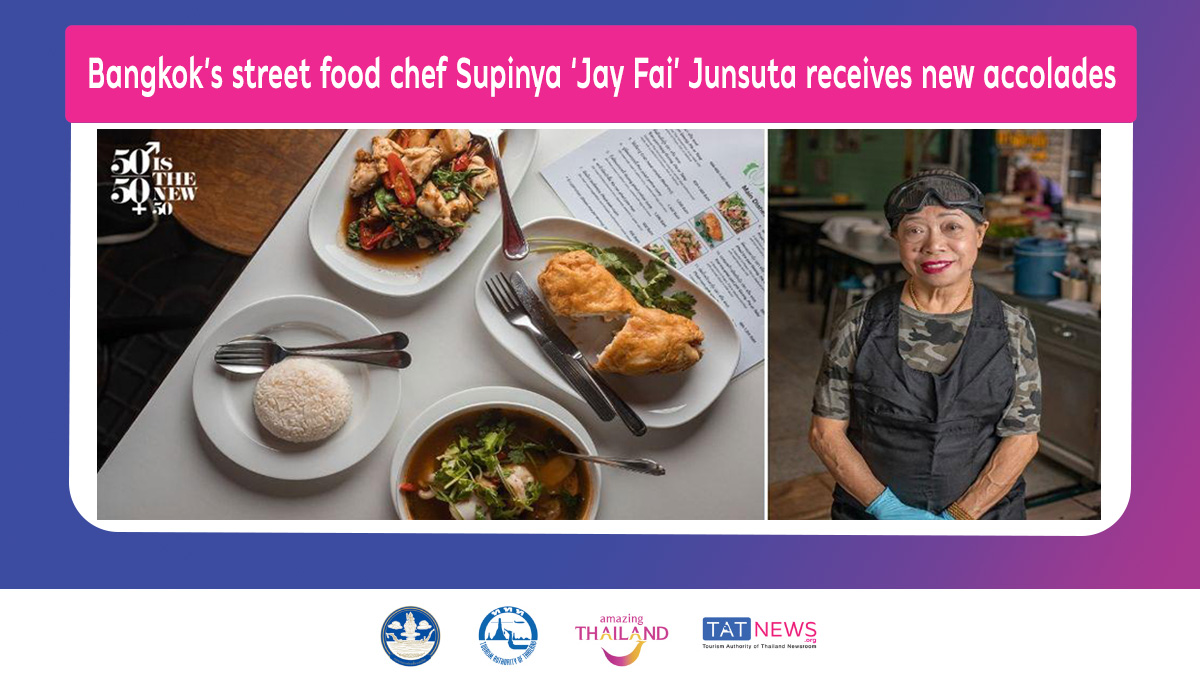 Bangkok's street food chef Supinya 'Jay Fai' Junsuta receives new accolades