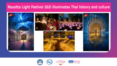 Nasatta Light Festival 2021 illuminates Thai history and culture