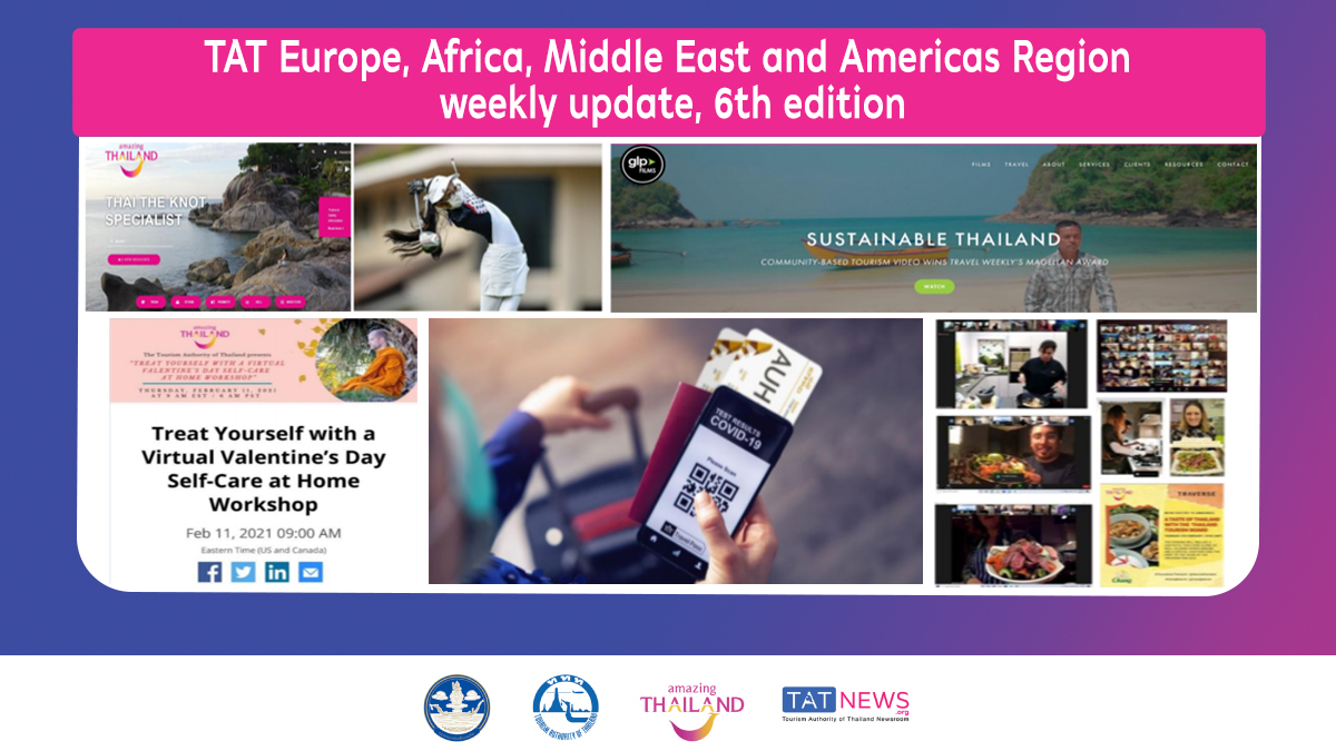 TAT Europe, Africa, Middle East and Americas Region weekly update, 6th edition