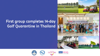 First group completes 14-day Golf Quarantine in Thailand