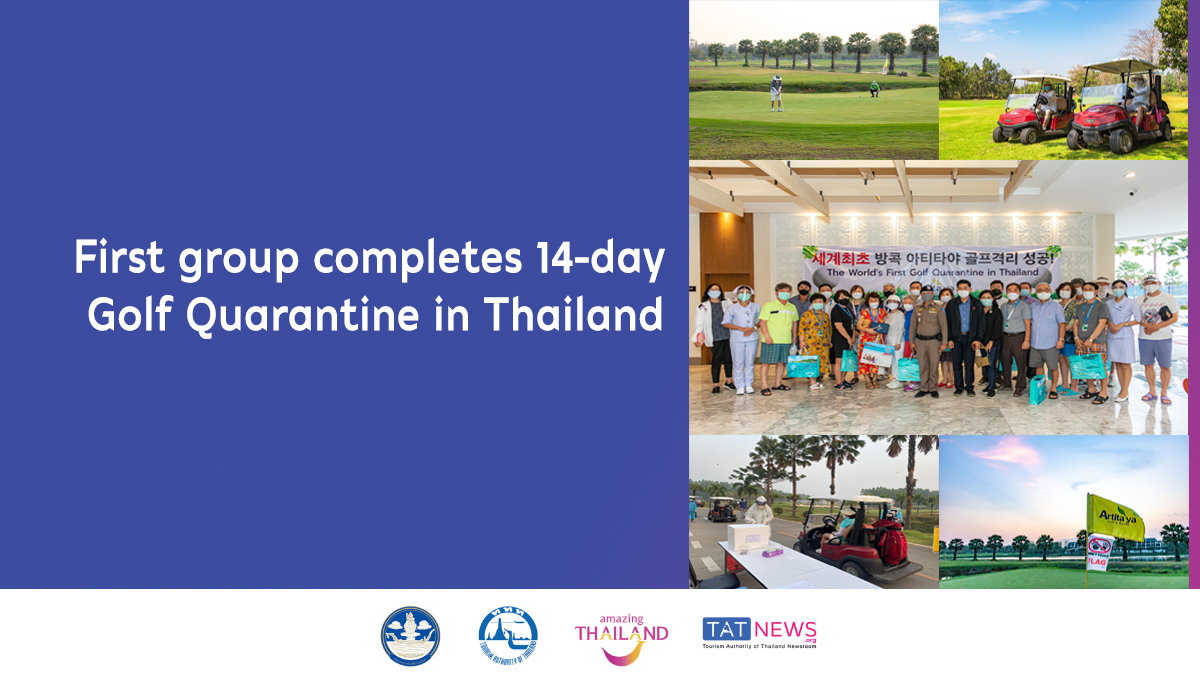 First group completes 14-day Golf Quarantine in Thailand