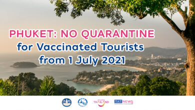 Phuket to reopen to vaccinated foreign tourists without quarantine from 1 July 2021