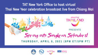 TAT New York Office to host virtual Thai New Year celebration broadcast live from Chiang Mai