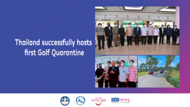 Thailand successfully hosts first Golf Quarantine