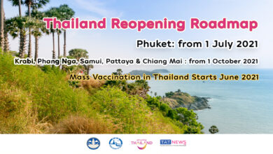 Thailand reopening roadmap goes ahead amid COVID-19 vaccine rollout