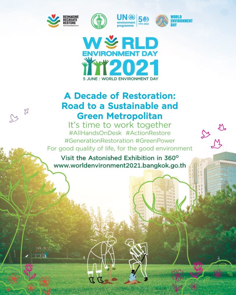 Bangkok organises World Environment Day 2021 virtual event on 5 June
