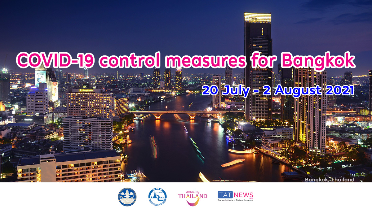 Latest information on COVID-19 control measures for Bangkok