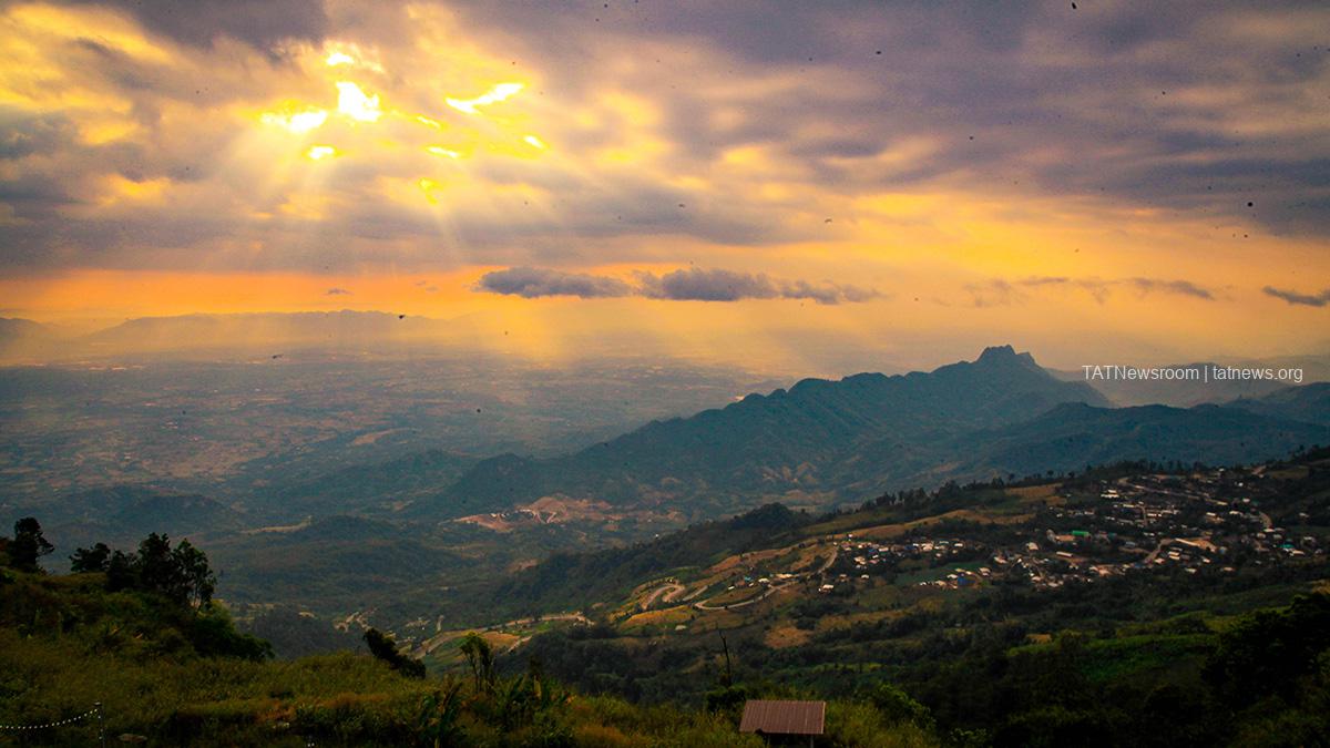 Mountains and national parks and temples of Phetchabun and Loei