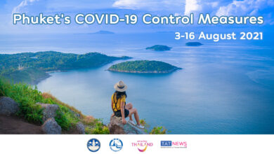 Phuket updates COVID-19 control measures during 3-16 August 2021