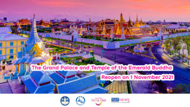 Thailand’s Royal Palaces reopen to visitors on 1 November 2021