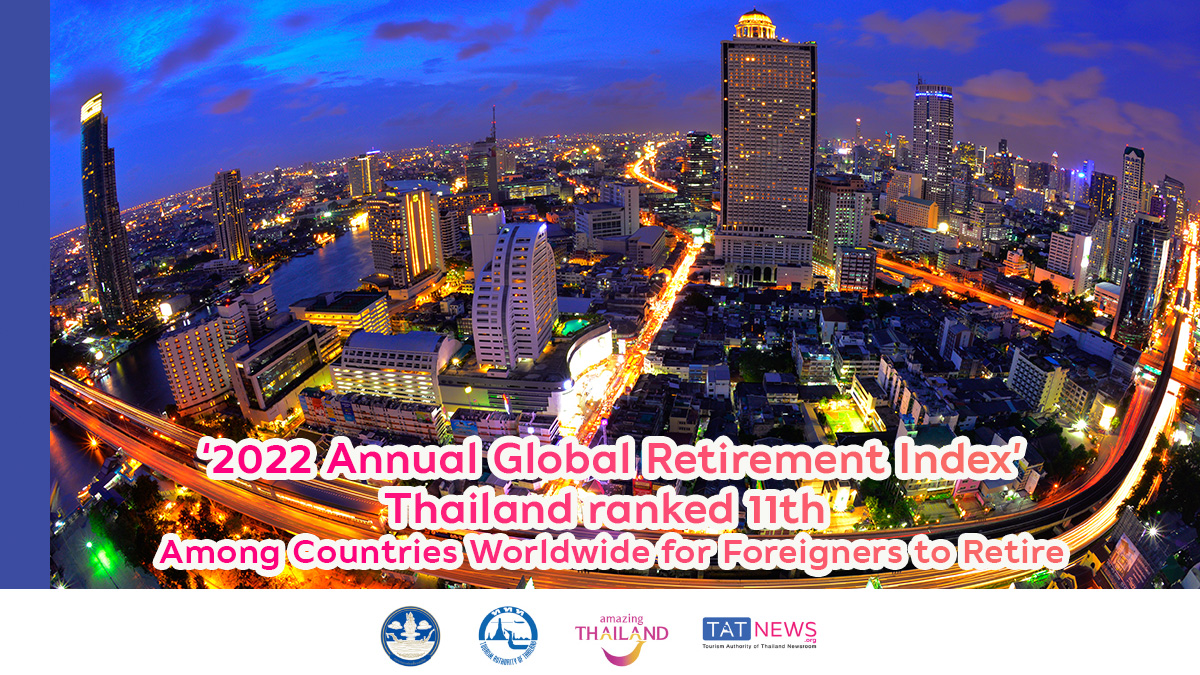 Global survey positions Thailand as No. 1 Asian destination for retirees
