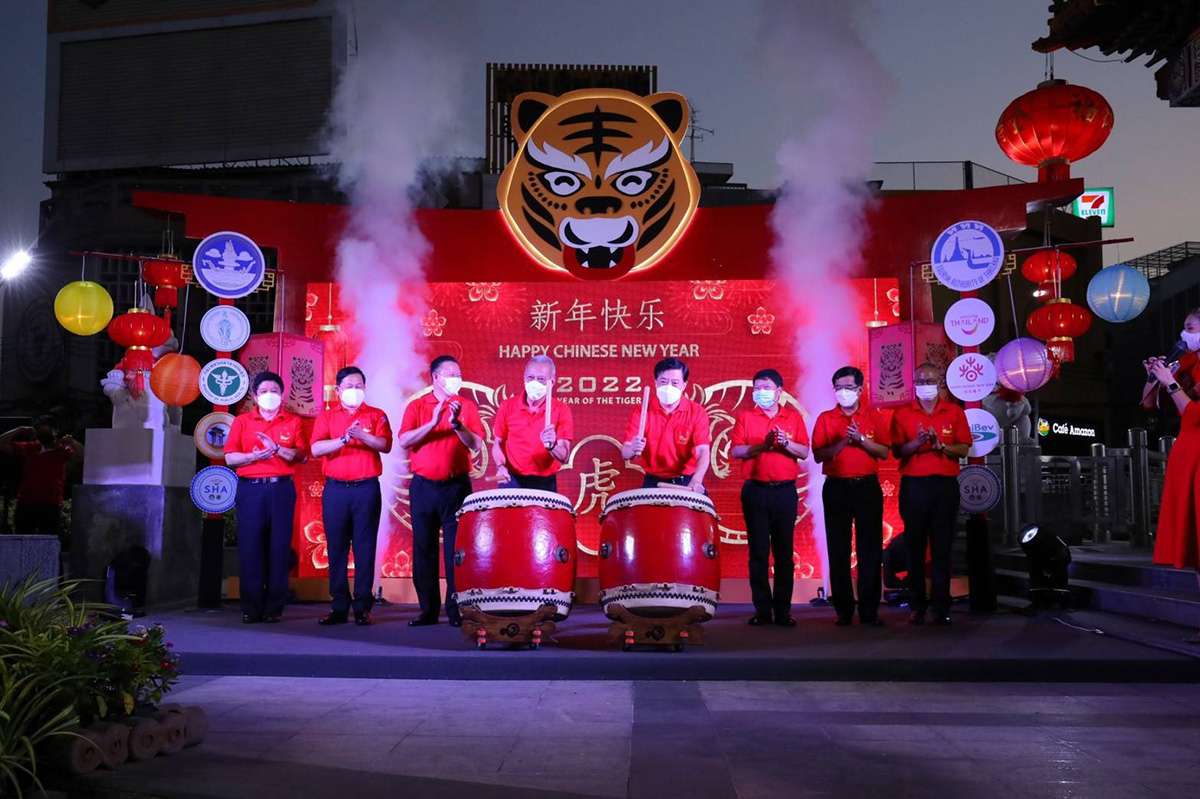 TAT organised Chinese New Year 2022 light-up celebrations in Bangkok and Ratchaburi