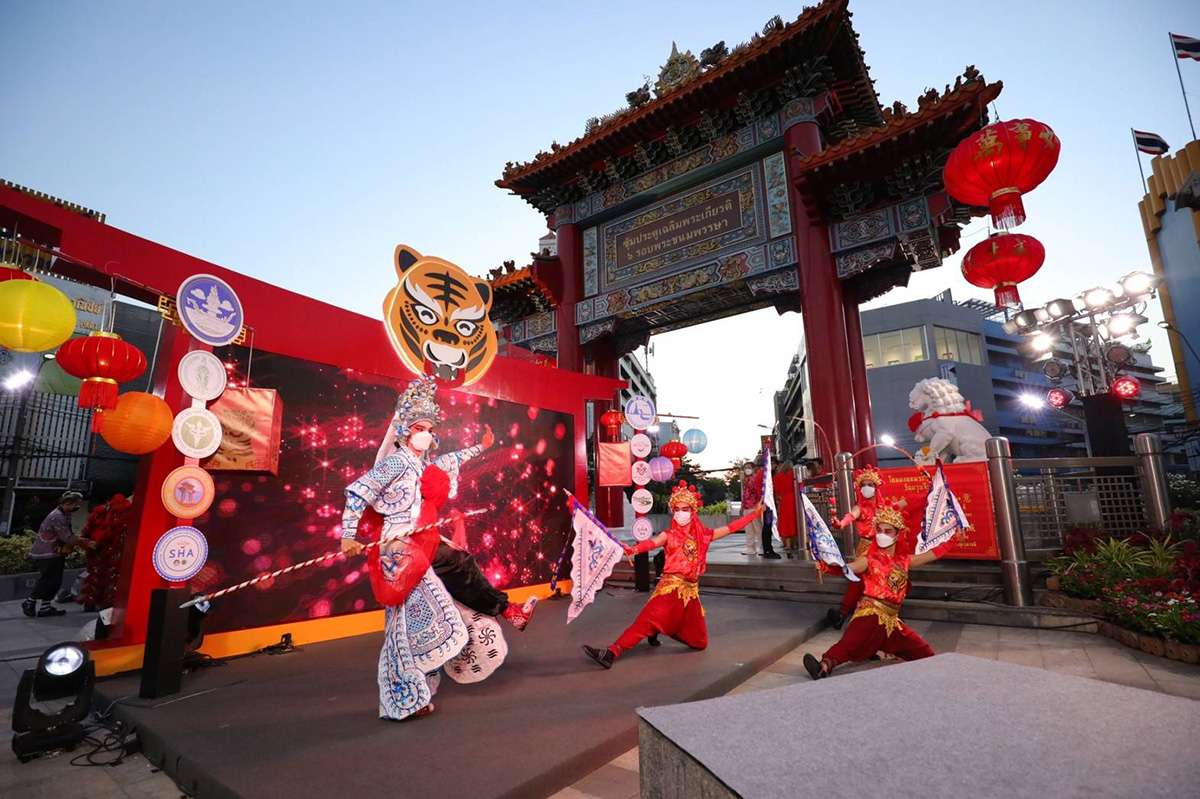 TAT organised Chinese New Year 2022 light-up celebrations in Bangkok and Ratchaburi