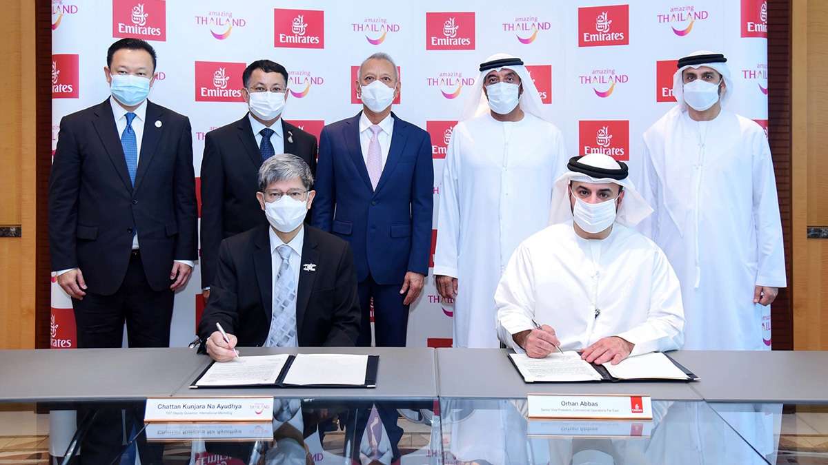 TAT and Emirates sign tourism agreement to boost tourism to Thailand