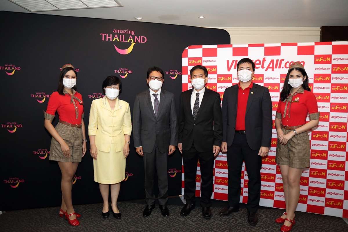 TAT and Thai Vietjet Air sign letter of intent to promote tourism to Thailand