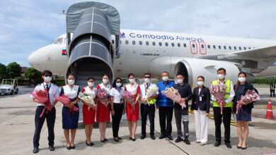 Cambodia Airways launches Phnom Penh-Samui twice-weekly direct flights