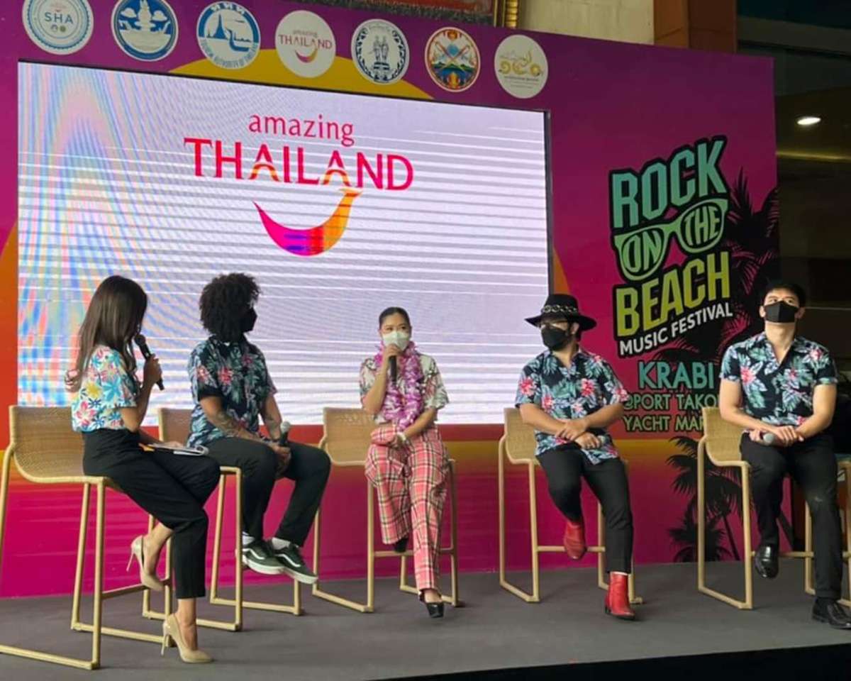 Enjoy “Rock on the Beach Music Festival” in Phuket and Krabi - TAT Newsroom