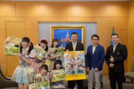 TAT welcomes Japanese idol group FES☆TIVE to Thailand