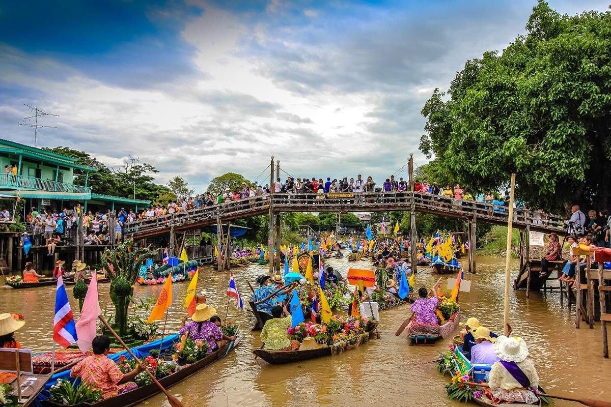 Experience local culture and tradition at Ayutthaya Aquatic Phansa ...